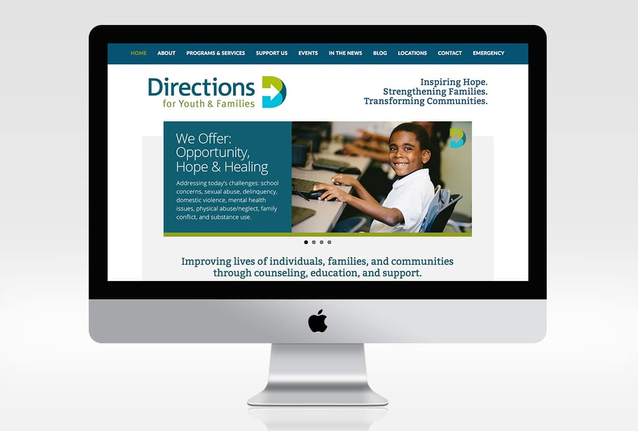Directions for Youth & Families Website